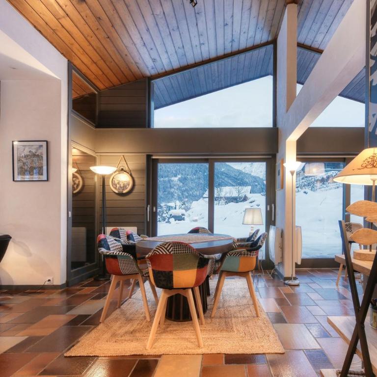 Luméa - Chalet vue sur le Mont Blanc - Chalet 4 Chambres - 7