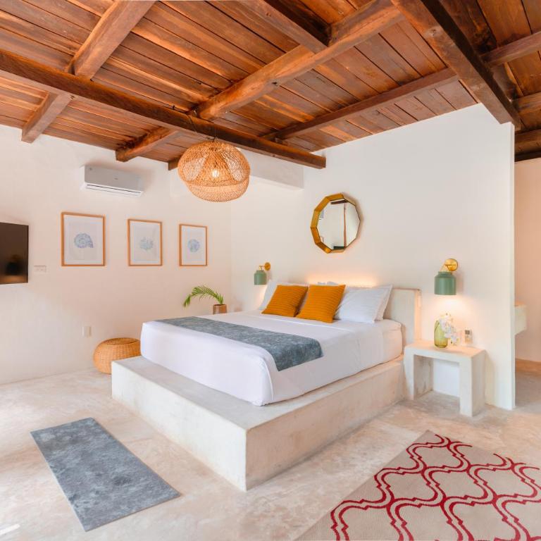 Azulea Bacalar Hotel & Spa - Lagoon Front - Habitación Deluxe con cama extragrande - 14