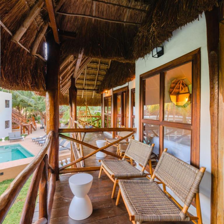 Azulea Bacalar Hotel & Spa - Lagoon Front - Habitación Deluxe con cama extragrande - 15