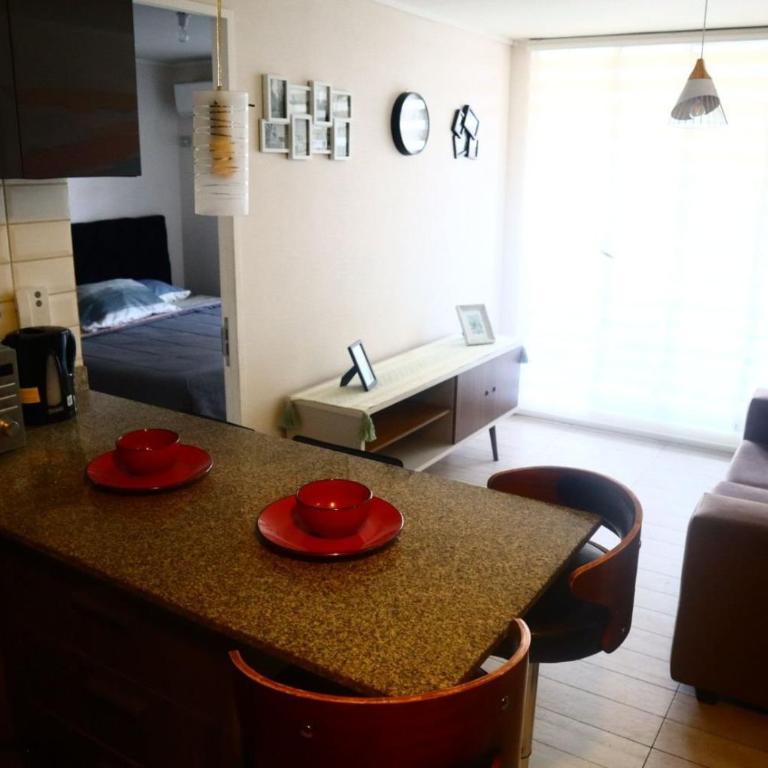 Tranquilo Depto 100% equipado a pasos del metro - Two-Bedroom Apartment - 11
