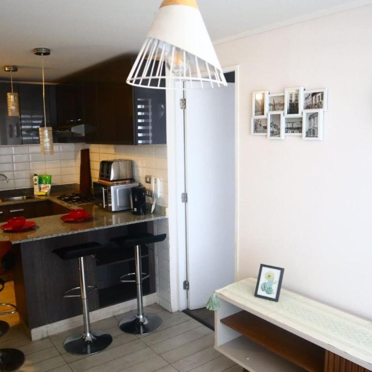 Tranquilo Depto 100% equipado a pasos del metro - Two-Bedroom Apartment - 2