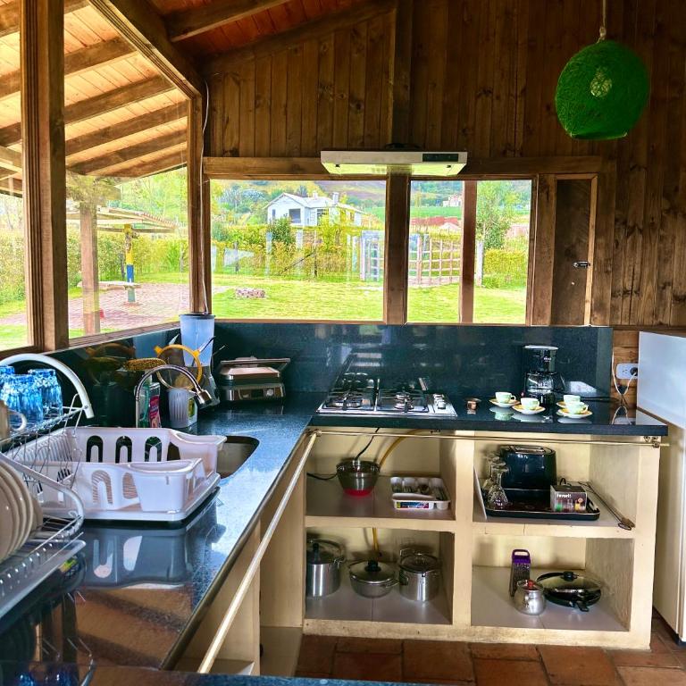Refugio Aventura, espectacular cabaña en las montañas de Tabio, Cundinamarca - Chalet de 2 dormitorios - 17