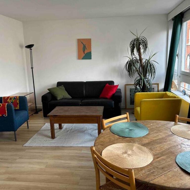 2 pièces Lumineux proche du Parc Buttes Chaumonts - Appartement 1 Chambre - 3