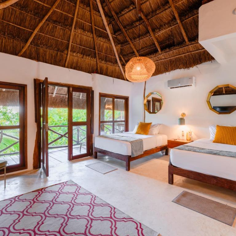 Azulea Bacalar Hotel & Spa - Lagoon Front - Habitación Doble Deluxe - 2 camas dobles - 18