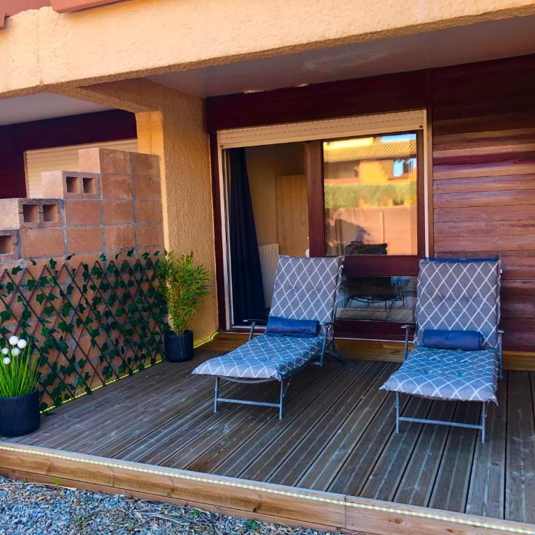 Golf Saint Cyprien ground floor 2 bedrooms Apartment with terrace - Apartamento de 2 dormitorios - 15