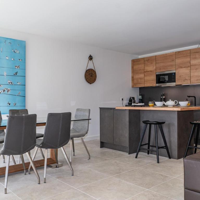 Les Bergeronnettes - Piscine partagée proche plage - Appartement 3 Chambres - 13
