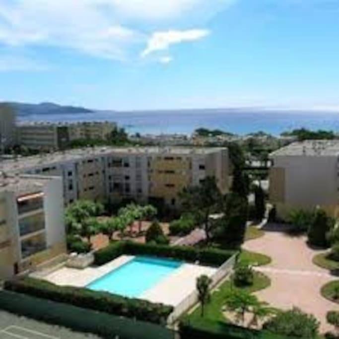 T3 classé 3 * vue mer parking 100 m plage/ville - Appartement 2 Chambres - 12