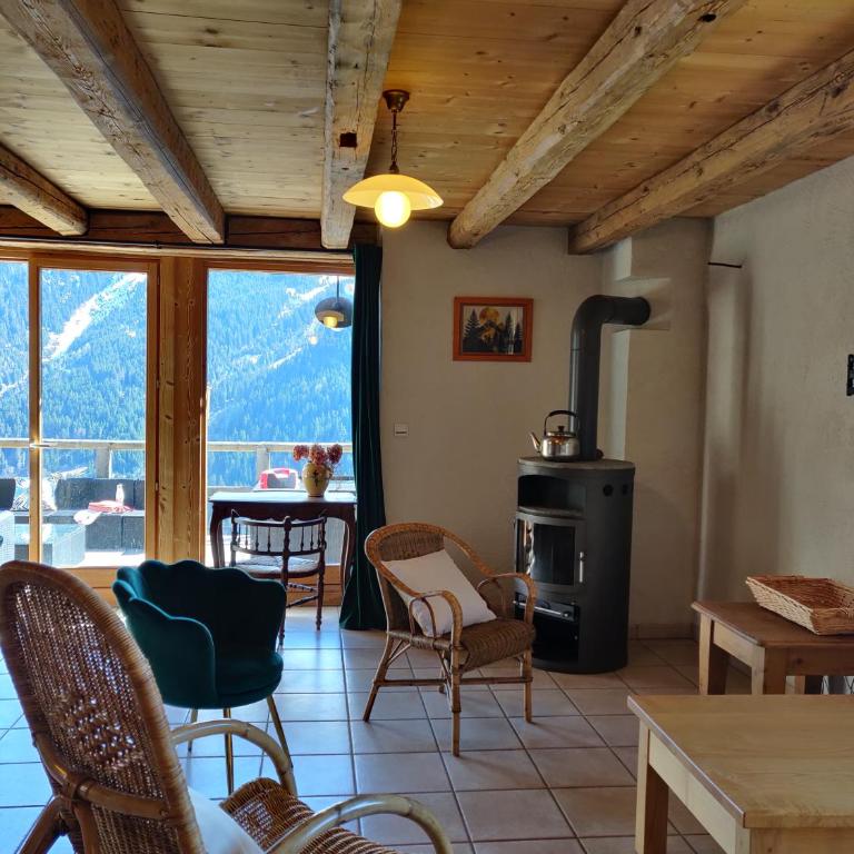Unique à Champagny l'appartement Panoramik dans un Chalet d'Alpage avec une vue exceptionnelle - Appartement 2 Chambres - 7