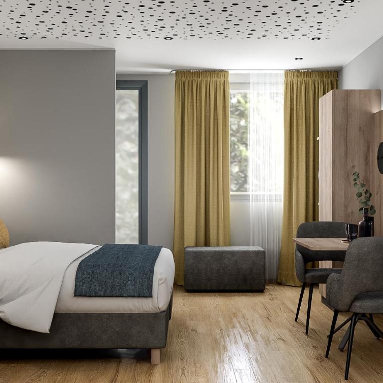 XZLLENZ Traum Studio-Apartment, Frei-Parken, U-Bahn, Küche - Studio - 3