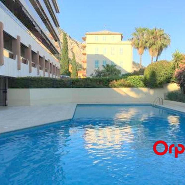 Studio spacieux, climatisé avec vue mer, piscine, WIFI et parking privé à Menton - FR-1-647-29 - Monolocale - 3