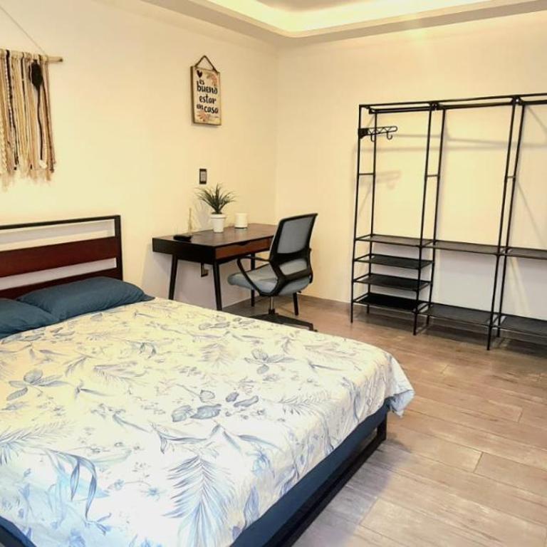 Cálida casa pet friendly, CDMX - Deluxe Queen Room - 4