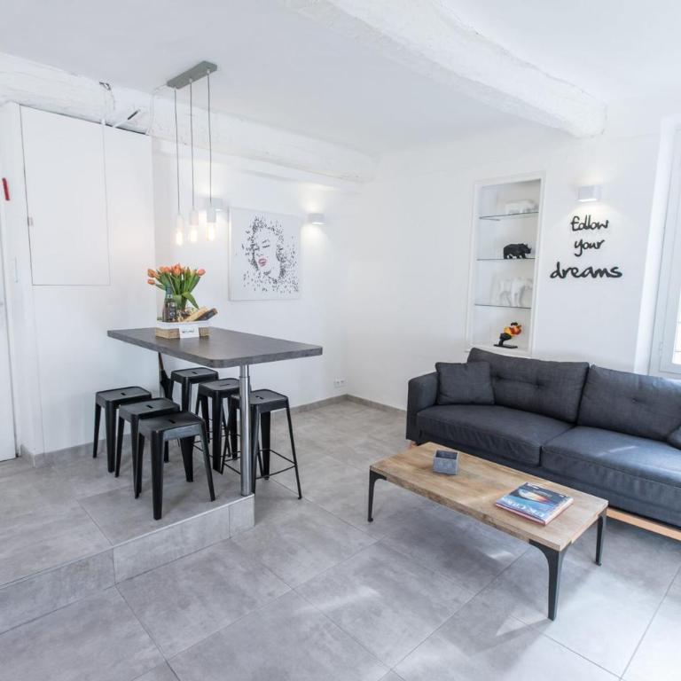 2 pièces balcon 4 pers Meynadier Palais 1 minute by Olam Properties - Apartamento de 1 dormitorio - 1