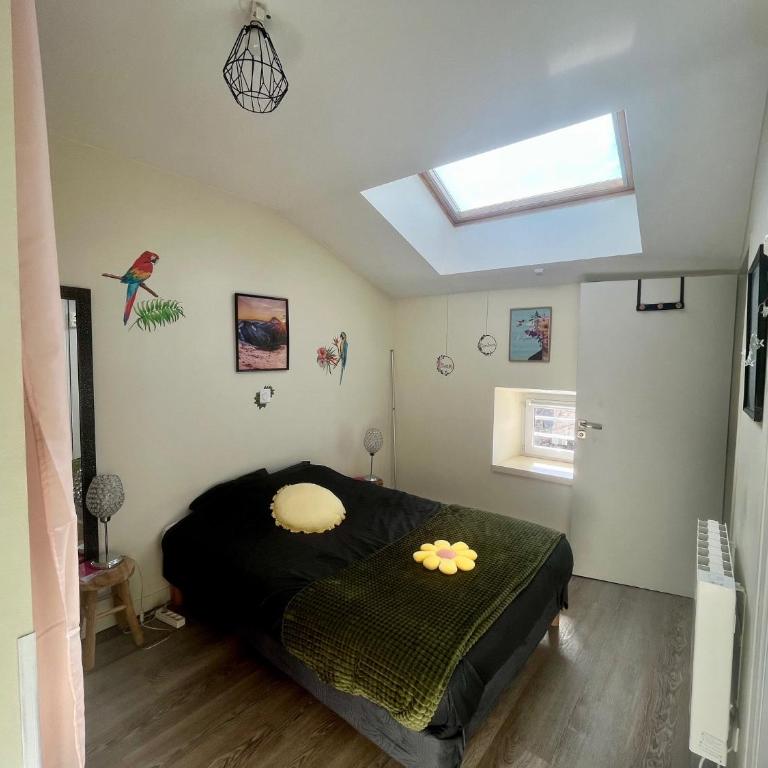 Le Repaire, Rives, 4 pers, Calme, Lit Queen et BZ - Appartement 1 Chambre - 64