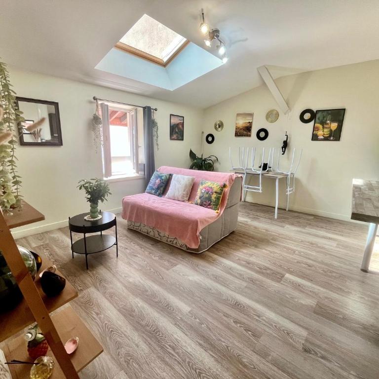 Le Repaire, Rives, 4 pers, Calme, Lit Queen et BZ - Appartement 1 Chambre - 3