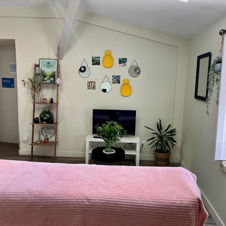 Le Repaire, Rives, 4 pers, Calme, Lit Queen et BZ - Appartement 1 Chambre - 67
