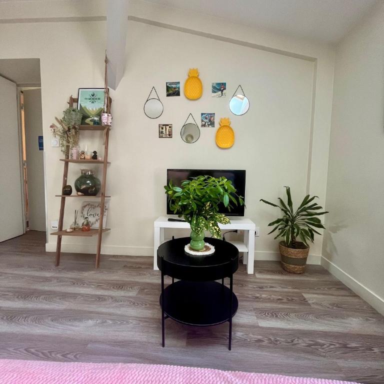 Le Repaire, Rives, 4 pers, Calme, Lit Queen et BZ - Appartement 1 Chambre - 66