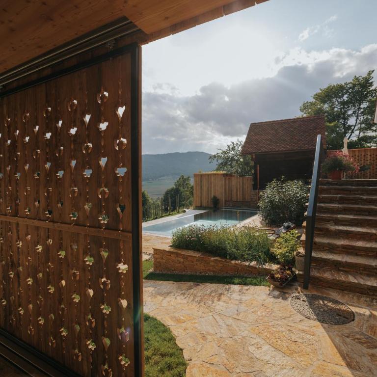 Am Wildbachberg - Luxus Ferienhäuser mit Infinitypool, Privatsauna und Weinkeller - Deluxe Villa - 22