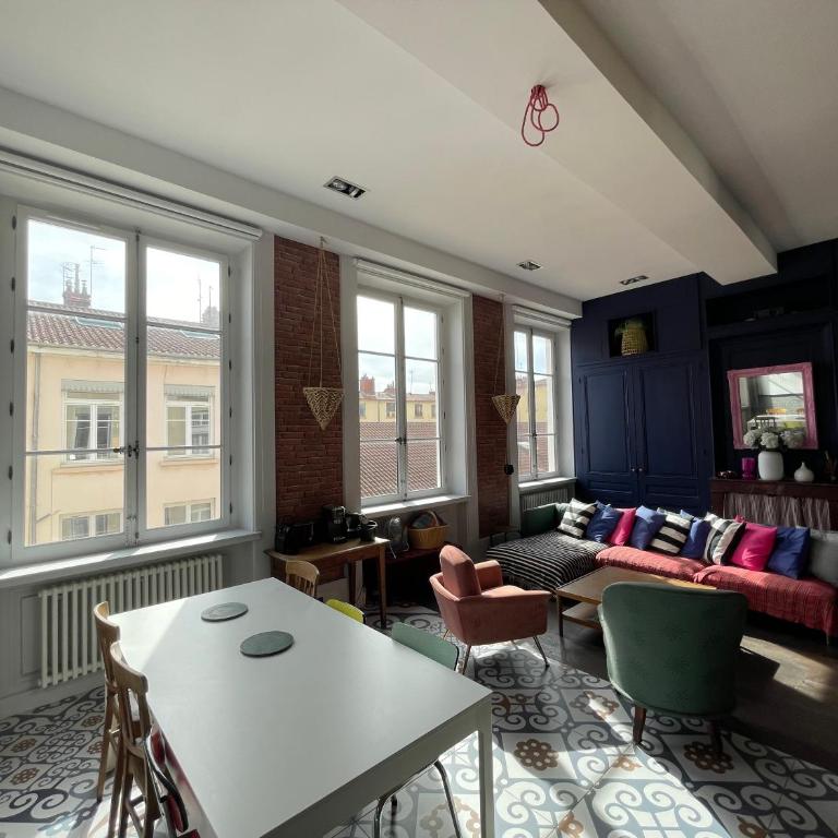 LYON4 cocooning centre Croix Rousse 86m2-4P - Appartement 2 Chambres - 16