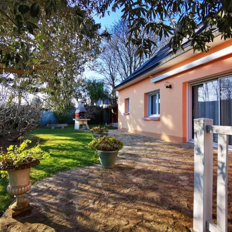 Kerlean, plage des Sables Blancs à 700m! - Maison 3 Chambres - 1