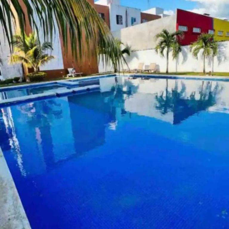 Depa con alberca en privada - Family Two-Bedroom Apartment with View - 1