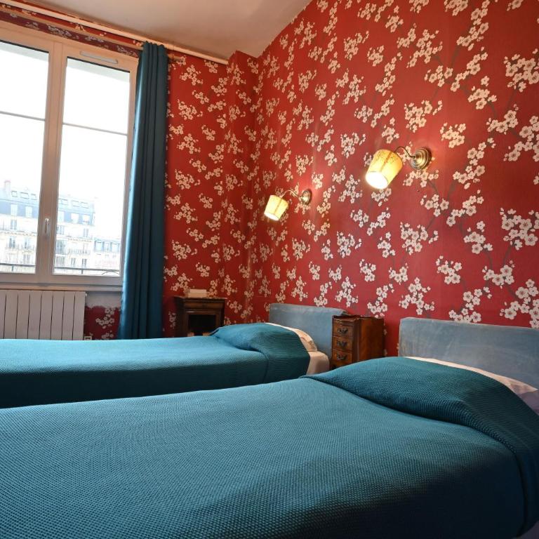 Hotel Esmeralda - Chambre Lits Jumeaux - Vue sur Notre-Dame - 3