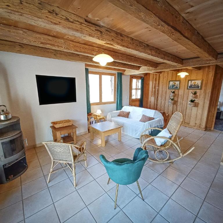 Unique à Champagny l'appartement Panoramik dans un Chalet d'Alpage avec une vue exceptionnelle - Appartement 2 Chambres - 9