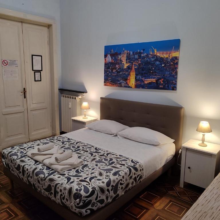 Albergo Locanda Alambra - Camera Matrimoniale con Letto Supplementare - 8