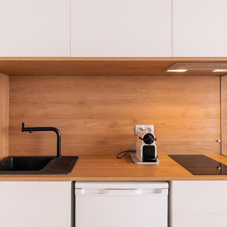 Le Contemporain, Charmant T1, Clim, Centre Ville - One-Bedroom Apartment - 4
