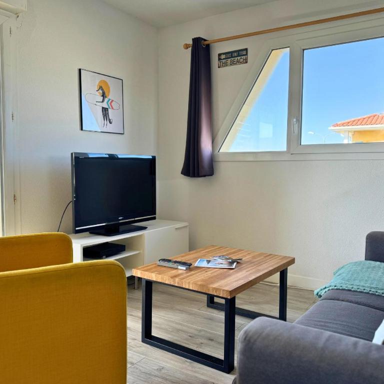 Au Pied des Dunes avec Piscine - Appartement 2 Chambres - 5