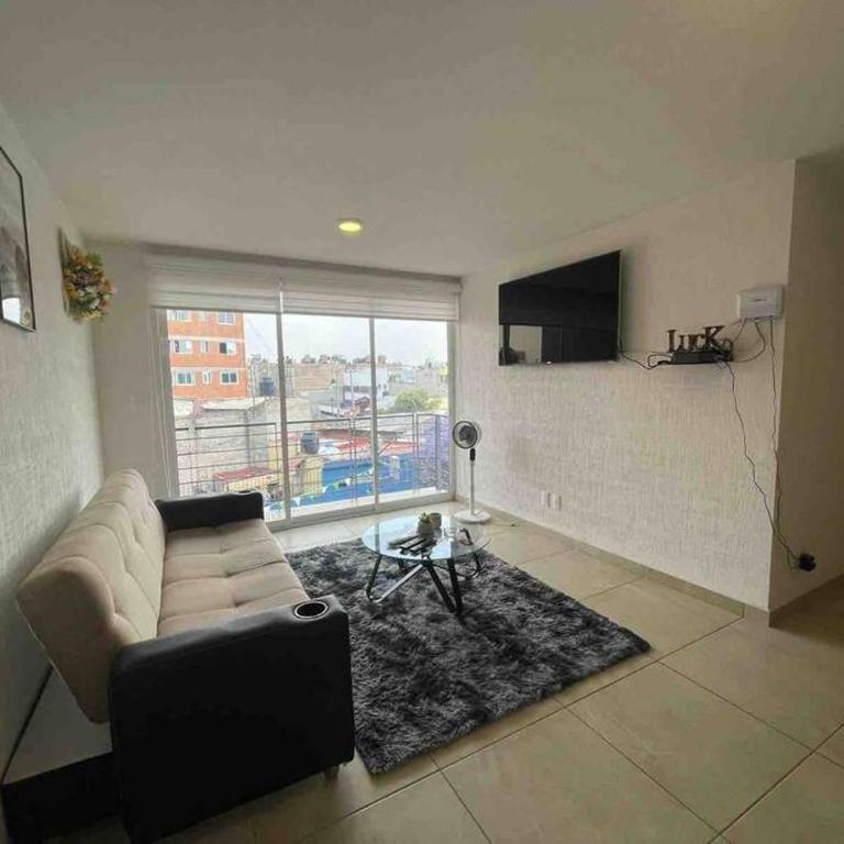 Departamento a 5 min. del Aeropuerto CDMX. - Apartamento de 2 dormitorios - 17