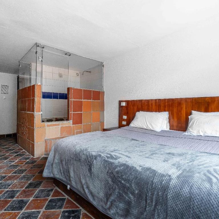 Hosteria Pampallacta - Habitación con cama grande - 1