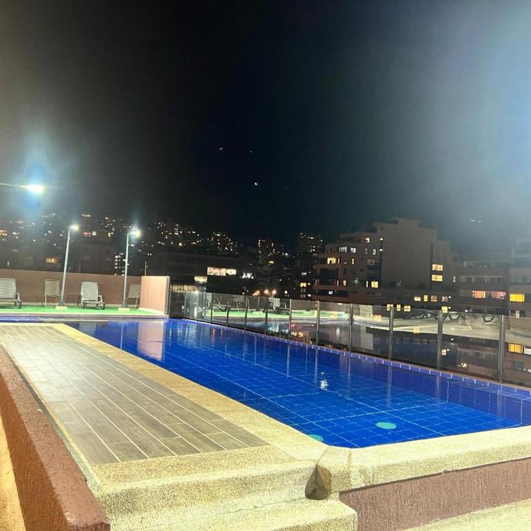 Loft/Apartaestudio Chapinero con piscina gym - One-Bedroom Apartment - 37