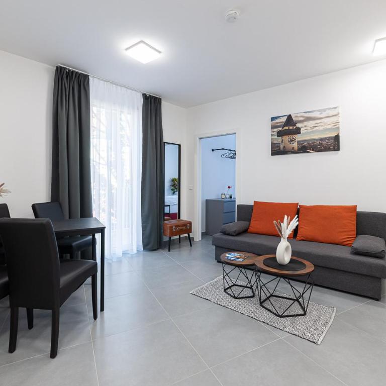 Grazora Living Apartments - Superior Suite mit Kingsize-Bett - 1