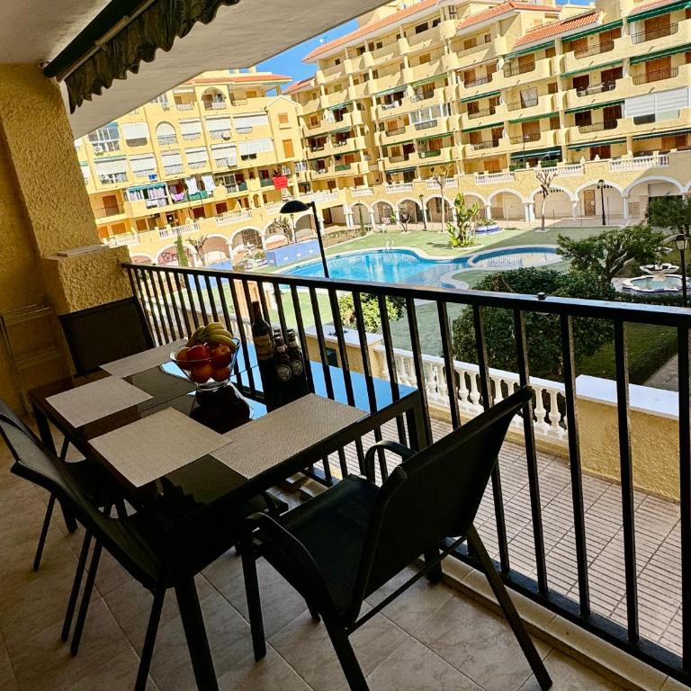 Apartment ZuMiFra with swimming pool, 300 m from the sea, with beautiful sandy beach La Mata - Appartement 1 Chambre - 3