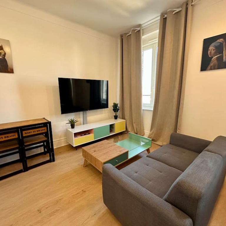 Britich 3D: Suite spa privé, clim, thermal/Artem - Appartement 1 Chambre - 3