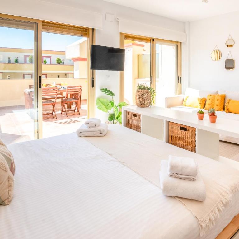 OleHolidays 224 Romana Playa con vistas al mar - Loft - 9