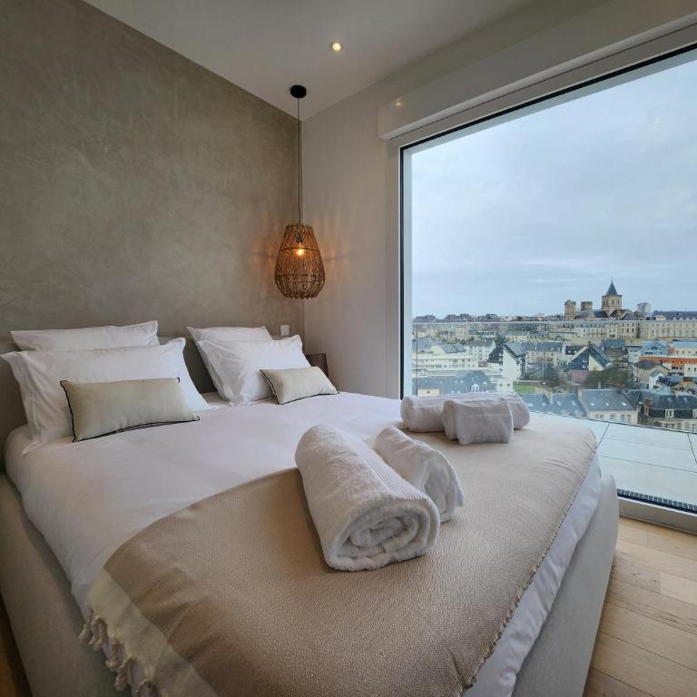 Le Davs - Splendide Appartement avec vue Panoramique - Salle de Sport et Parking Gratuit - Appartement 3 Chambres - 20