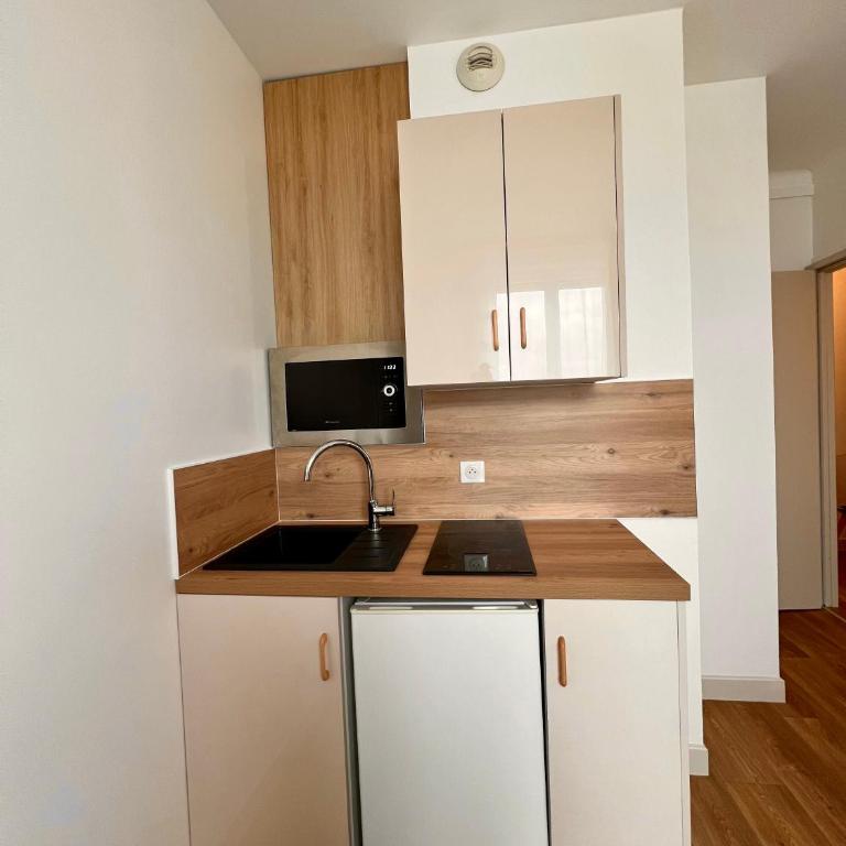 T2 4 pers face gare SNCF Appart Hotel le Cygne D3 - Appartement 1 Chambre - 3