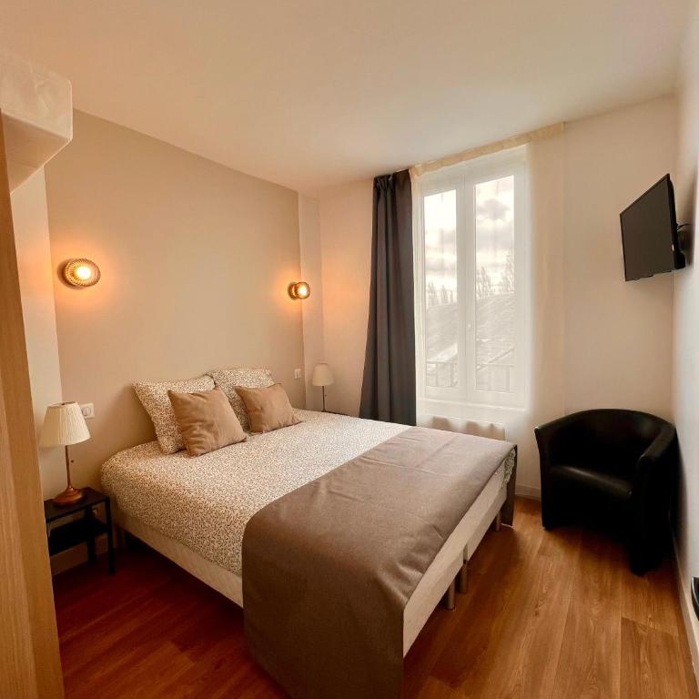 T2 4 pers face gare SNCF Appart Hotel le Cygne D3 - Appartement 1 Chambre - 4