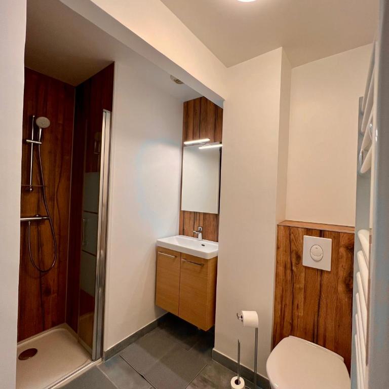 T2 4 pers face gare SNCF Appart Hotel le Cygne D3 - Appartement 1 Chambre - 5