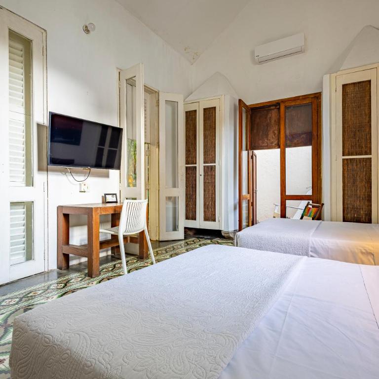 Casa Real Del Cabrero by Soho - Habitación Doble Estándar con vistas al jardín - 2 camas - 4