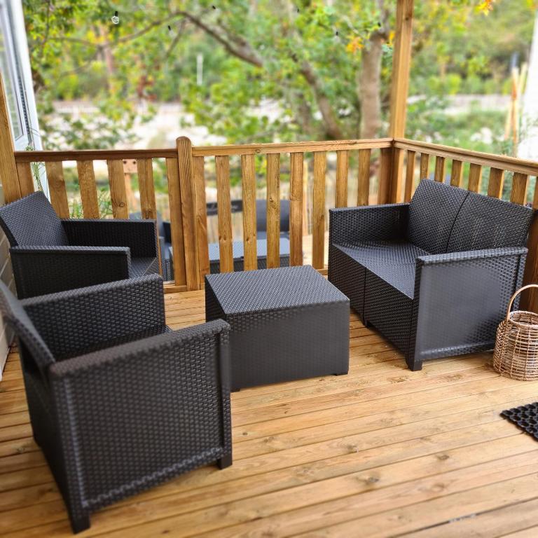 Joli Bungalow Cap Ferret Camping les Viviers - Mobile Home - 13