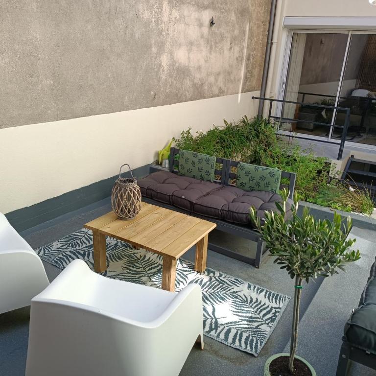 Central St Aubin dans un écrin de verdure - Appartement 2 Chambres - 38