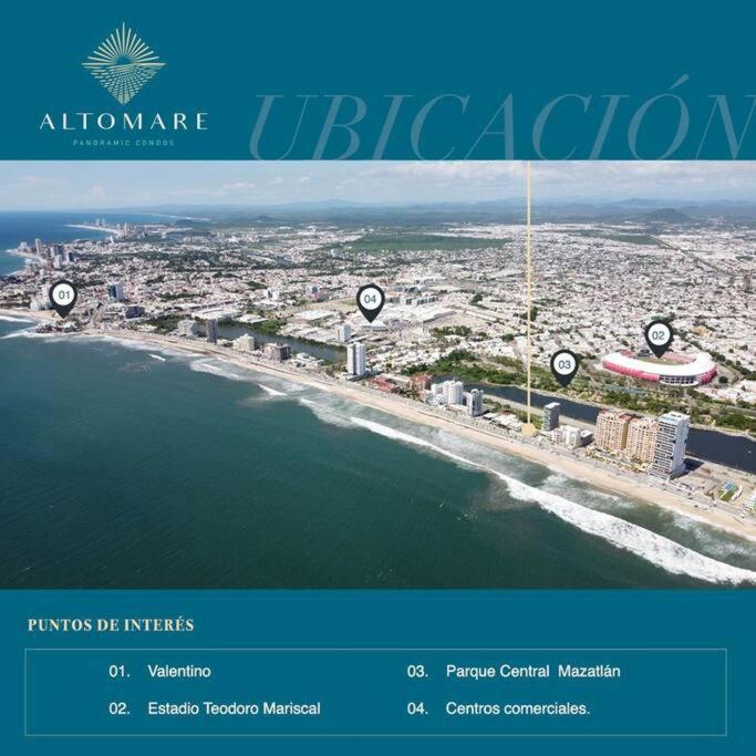 Vistas increíbles frente al mar,10° piso en el malecón de Mazatlán - Two-Bedroom Apartment - 21