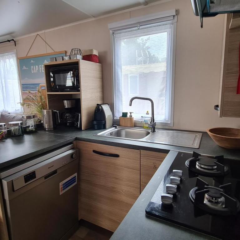 Joli Bungalow Cap Ferret Camping les Viviers - Mobile Home - 3