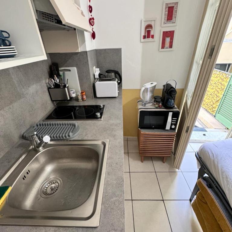 Grimaldi Central AC 2 terraces Wifi 5mins SEA - Appartement 1 Chambre - 15