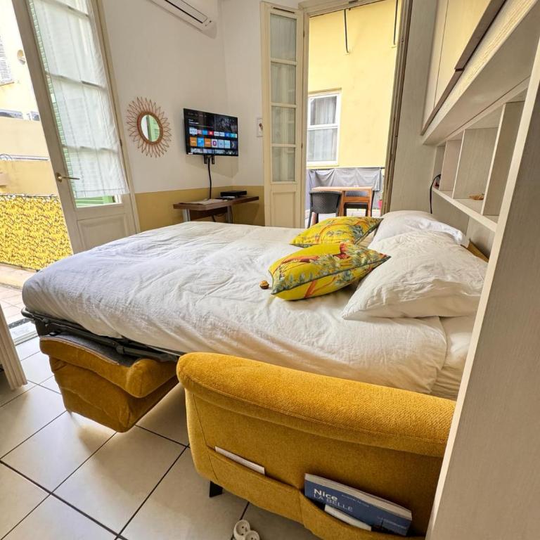 Grimaldi Central AC 2 terraces Wifi 5mins SEA - Appartement 1 Chambre - 9
