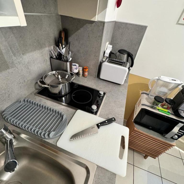 Grimaldi Central AC 2 terraces Wifi 5mins SEA - Appartement 1 Chambre - 12