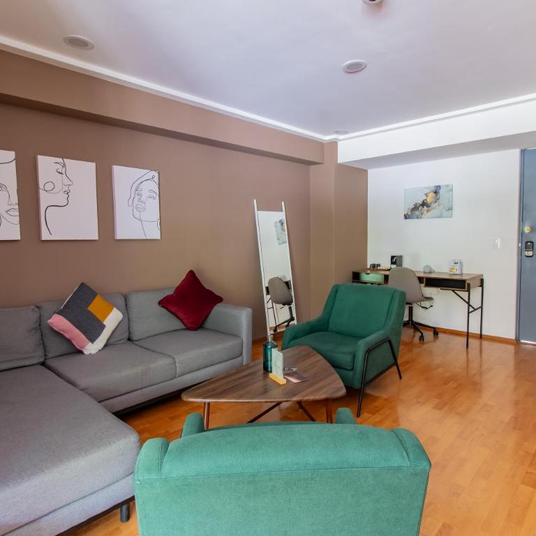 Capitalia Anzures Polanco - Premium Apartment, Balcony, Ground level - 4