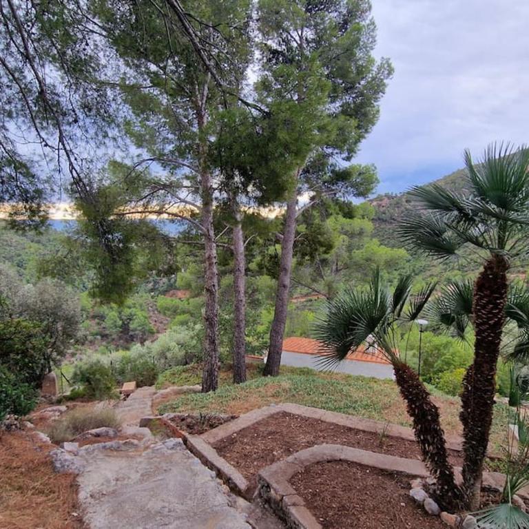 casa y piscina en un parque natural - Three-Bedroom House - 47